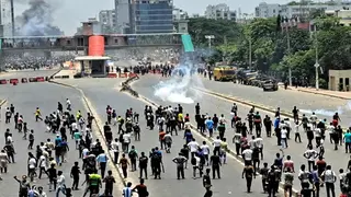 সংঘর্ষে রাজধানীর উত্তরায় চারজনসহ ৭ জনের প্রাণহানি